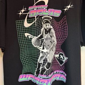 NWOT Golden State Warriors Baron Davis Shirt Mitchell & Ness HWC Grid